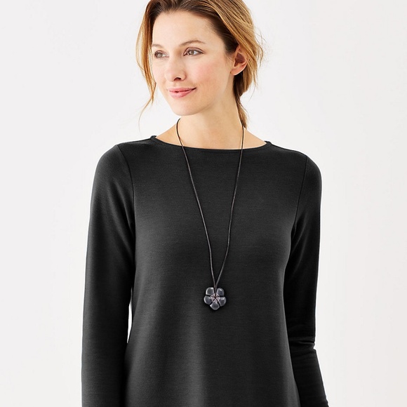 J.Jill NEW Gorgeous Pure Jill Luxe Tencel Asymmetrical Top NWT - Picture 2 of 8